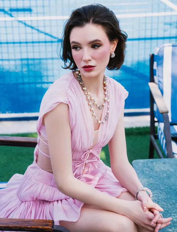 Editorial — couture portrait